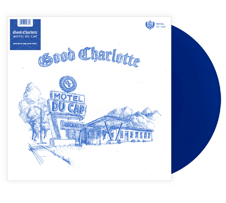 VINILO GOOD CHARLOTTE/ MOTEL DU CAP (BLUE VINYL) 1LP1