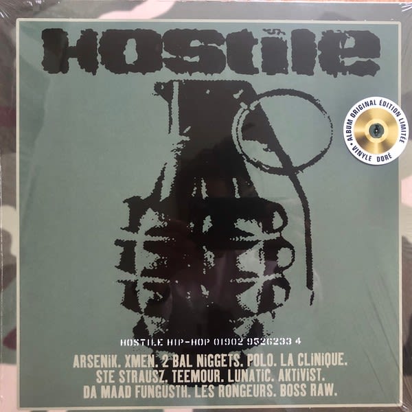 VINILO HOSTILE HIP HOP/ HOSTILE HIP HOP (GOLD VINYL) 1LP1