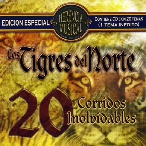 CD LOS TIGRES DEL NORTE/ 20 CORRIDOS INOLVIDABLES 1CD1