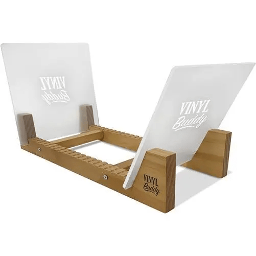 EXHIBIDOR DE MADERA PARA VINILOS 50 LPS1