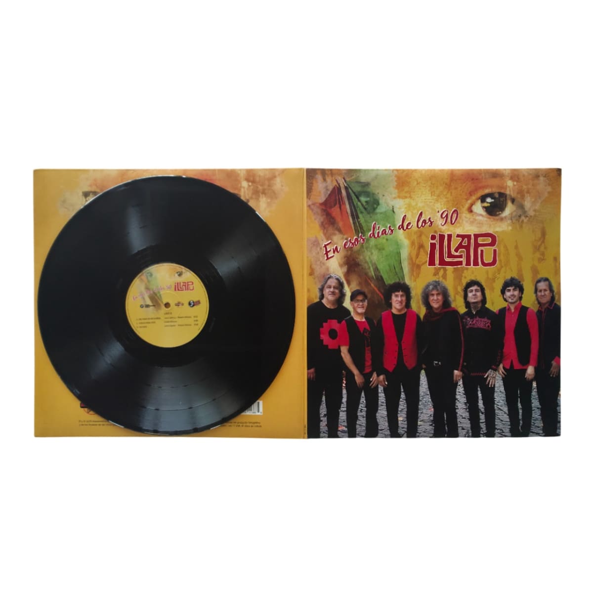 VINILO ILLAPU/ EN ESOS DIAS DE LOS '90 2LP3