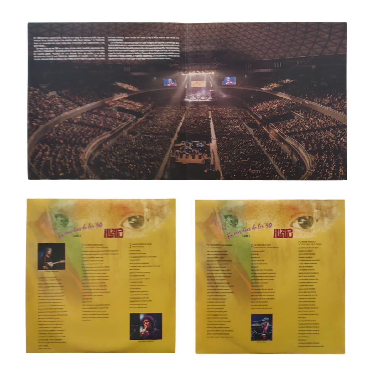 VINILO ILLAPU/ EN ESOS DIAS DE LOS '90 2LP4