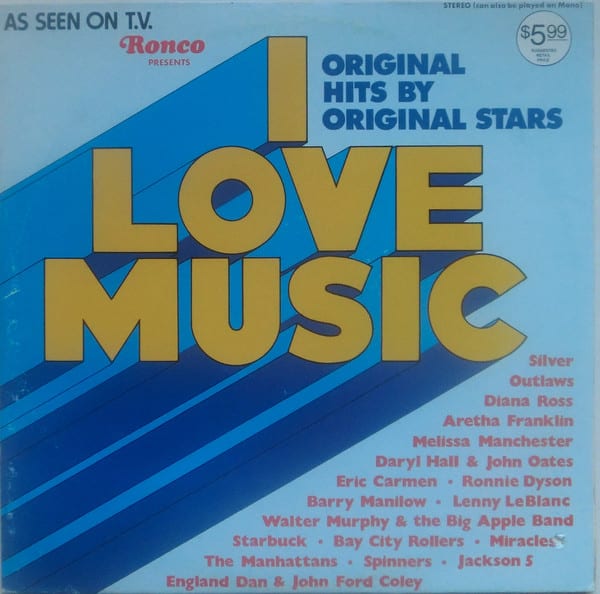 VINILO VARIOS ARTISTAS / I LOVE MUSIC 1LP1