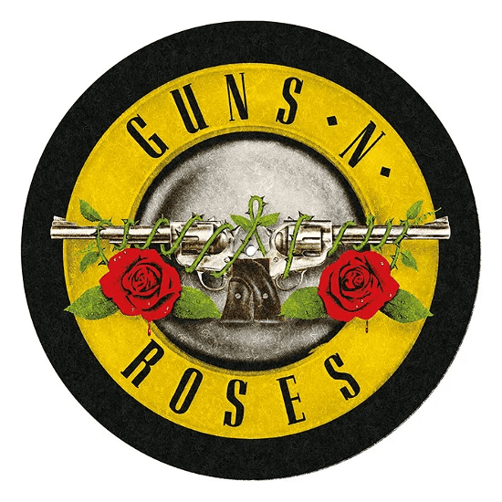 ALFOMBRILLA GUNS N' ROSES - LOGO (Slipmat Set)1