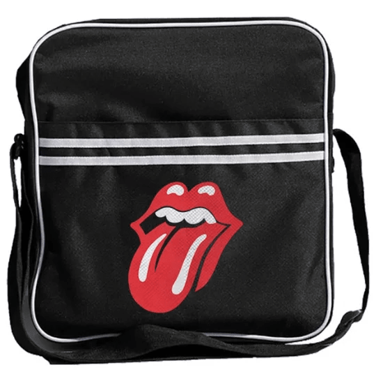 BOLSO ROLLING STONES - ROLLING STONES CLASSIC TONGUE (ZIP TOP MESSENGER RECORD BAG)1