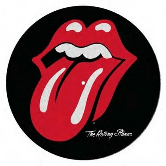 ALFOMBRILLA THE ROLLING STONES - LOGO (Slipmat Set)1