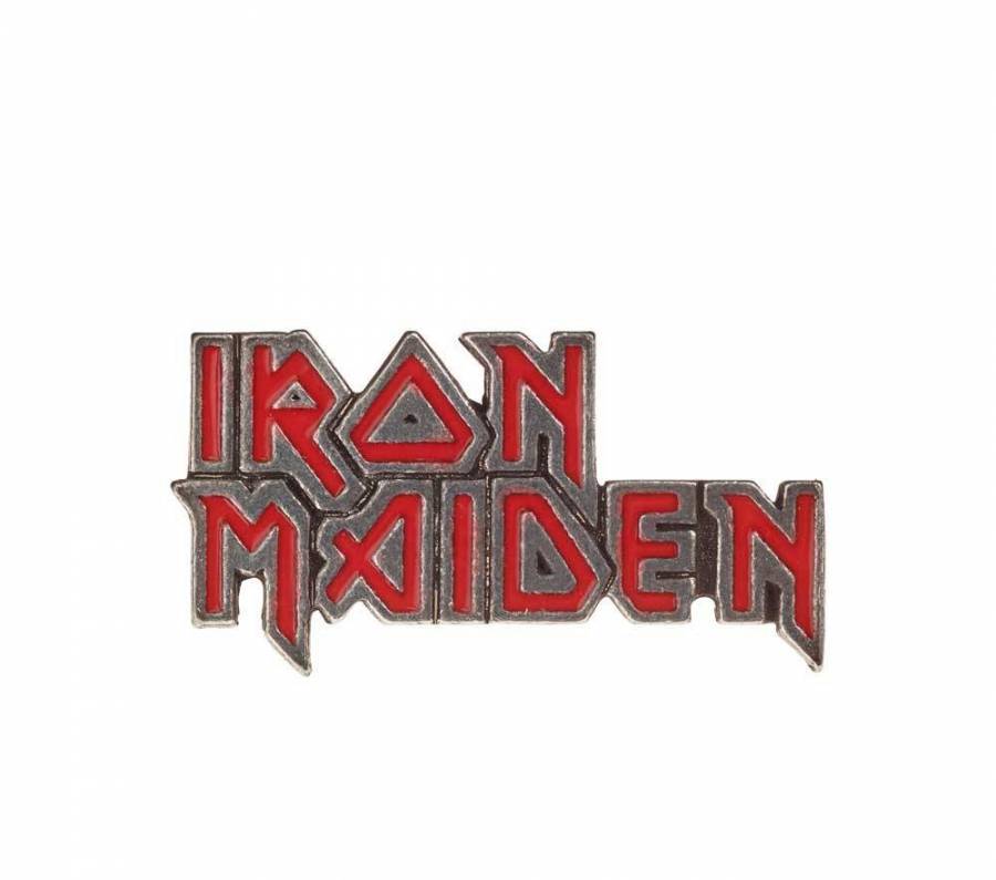 INSIGNIA DE PIN IRON MAIDEN - IRON MAIDEN ENAMELLED LOGO PIN BADGE2