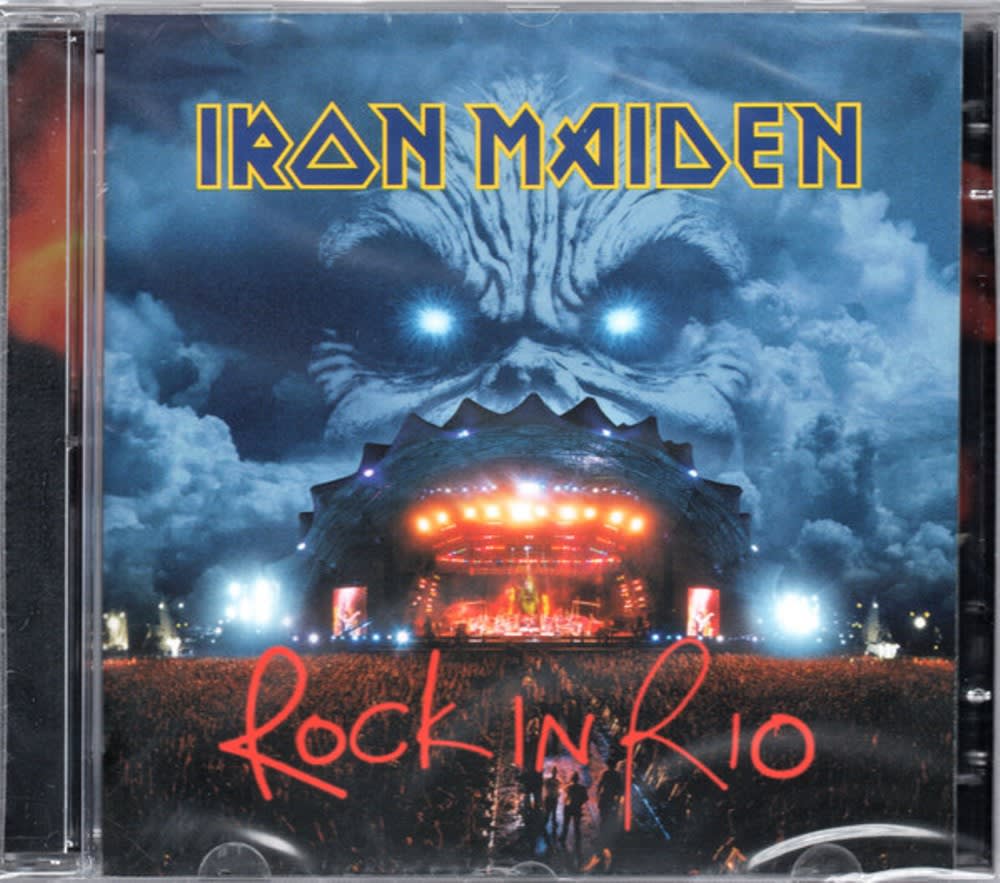 CD IRON MAIDEN/ ROCK IN RIO 2CD2