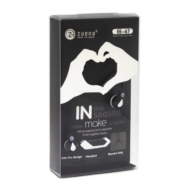 AUDIFONO ZUENA / PIUKE IN EAR BLACK1