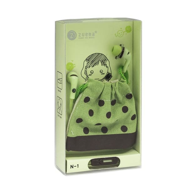 AUDIFONO ZUENA / SAKU IN EAR GREEN1