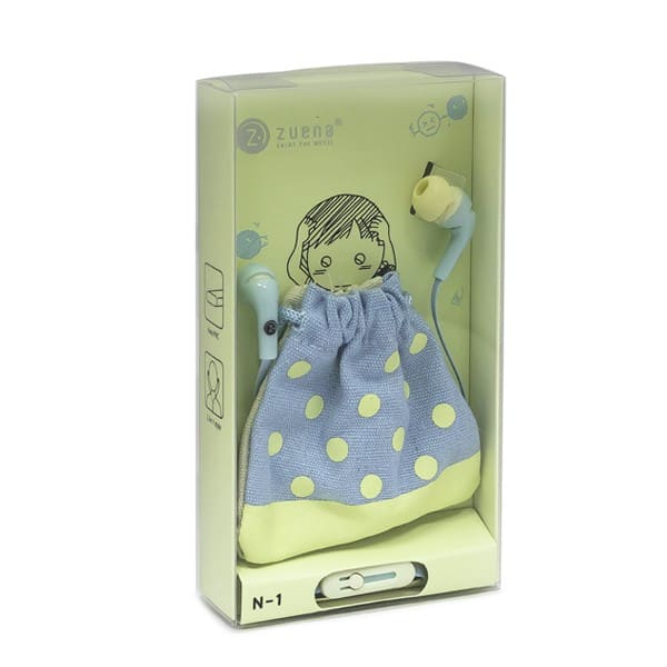 AUDIFONO ZUENA / SAKU IN EAR LIGHT BLUE1