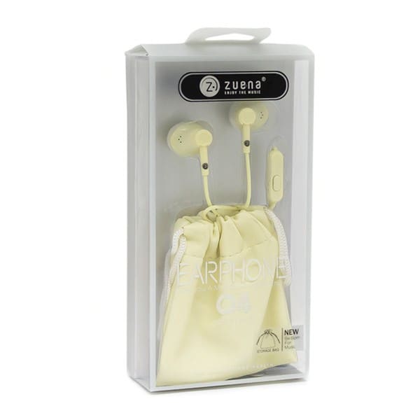 AUDIFONO ZUENA / YAPAQ IN EAR YELLOW1