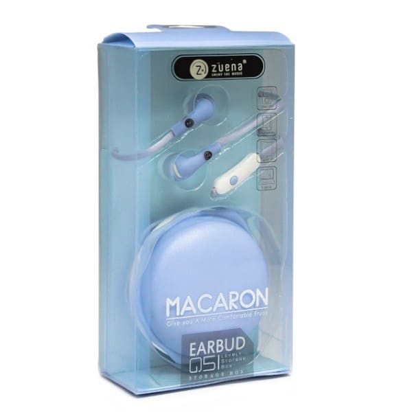AUDIFONO ZUENA / MACARON IN EAR LIGHT BLUE1