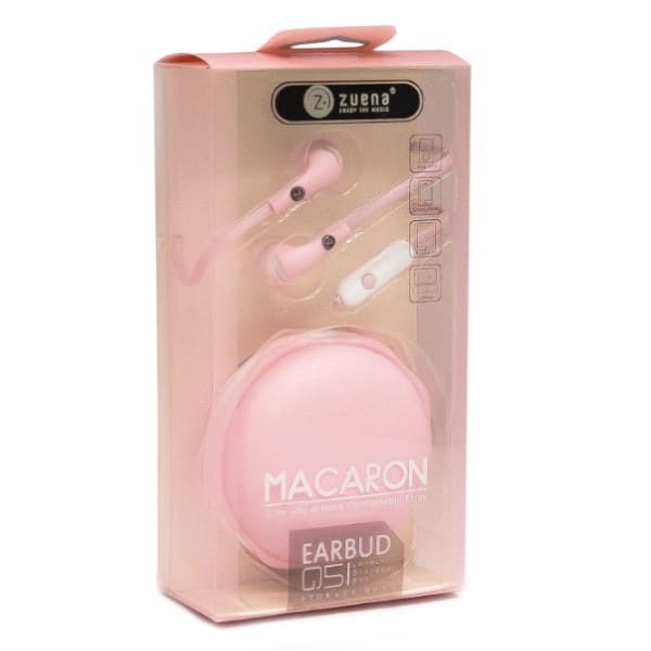 AUDIFONO ZUENA / MACARON IN EAR PINK1