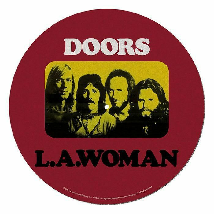 ALFOMBRILLA THE DOORS - LA WOMAN (Slipmat Set)1