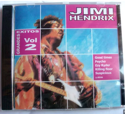 CD JIMI HENDRIX/ GRANDES EXITOS VOL.2 1CD1