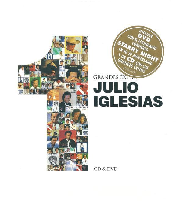 CD JULIO IGLESIAS/ 1 GRANDES EXITOS 2(CD/ DVD)1
