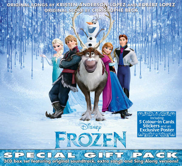 CD VARIOS ARTISTAS/ FROZEN SPECIAL GIFT PACK 3CD1