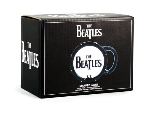 TAZA CERAMICA THE BEATLES - MUG SHAPED BOXED (250ML) - THE BEATLES (LOGO)3