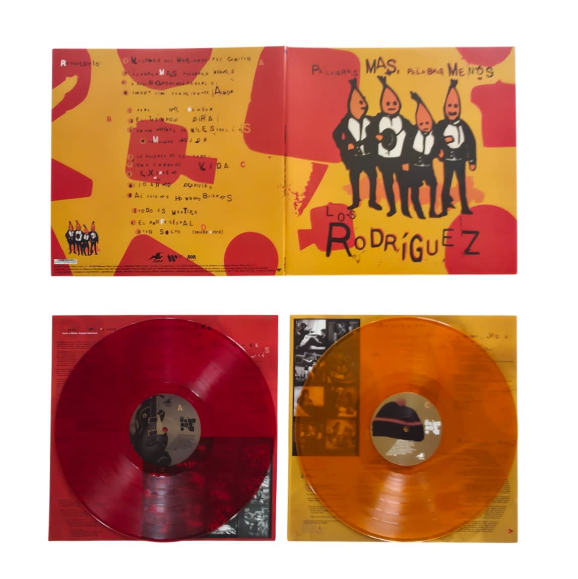 VINILO LOS RODRIGUEZ/ PALABRAS MAS, PALABRAS MENOS 2LP5