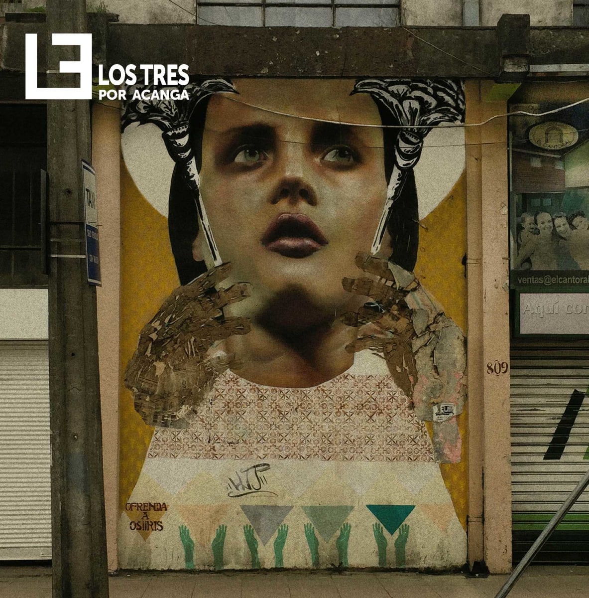CD LOS TRES / POR ACANGA (AAM) 1CD1