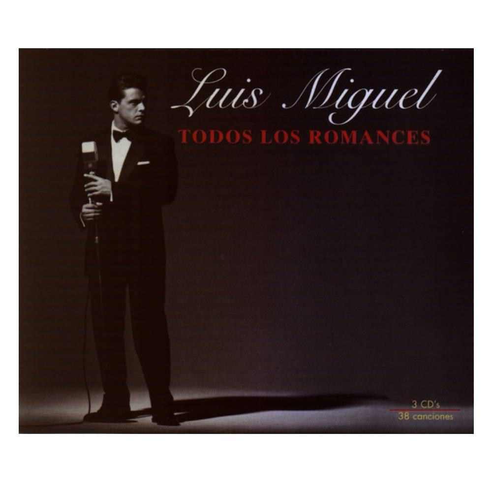 CD LUIS MIGUEL/ TODOS LOS ROMANCES 3CD1