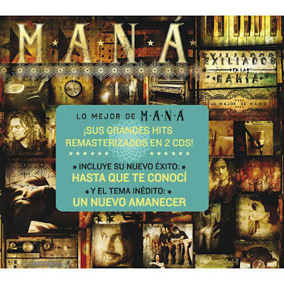CD MANA/ EXILIADOS /LO MEJOR DE MANA 2CD1