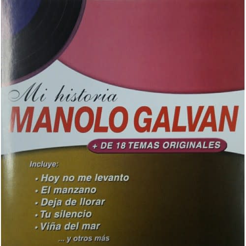 CD MANOLO GALVAN/ MI HISTORIA 1CD1