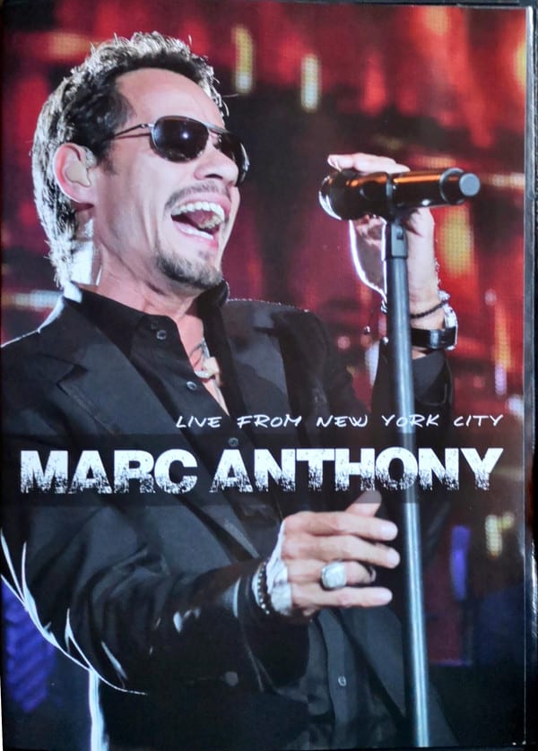 DVD MARC ANTHONY/ LIVE FROM NEW YORK CITY 1DVD1