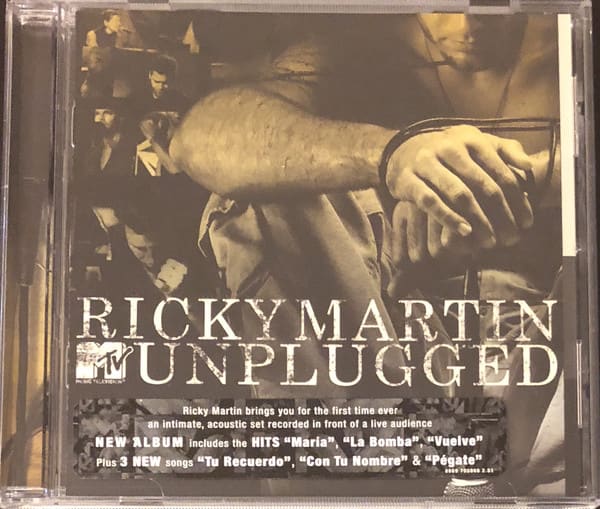 CD RICKY MARTIN/ MTV UNPLUGGED 1CD1