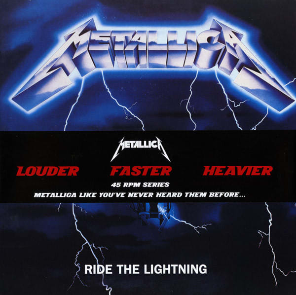 VINILO METALLICA/ RIDE THE LIGHTNING 2LP1