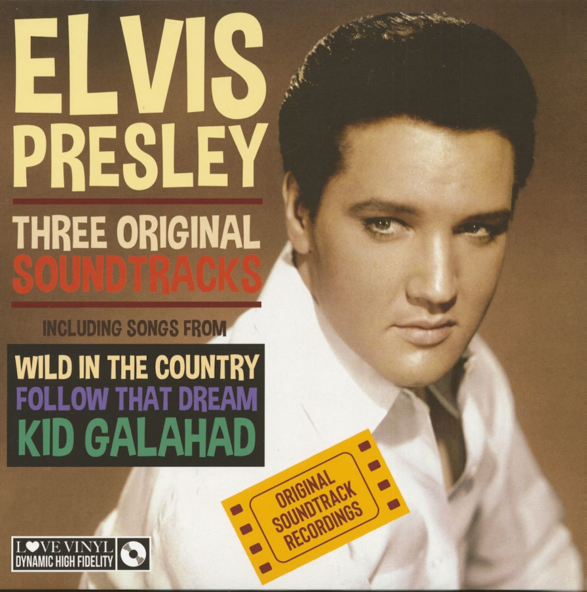 VINILO ELVIS PRESLEY/ THREE ORIGINAL SOUNDTRACKS 1LP1