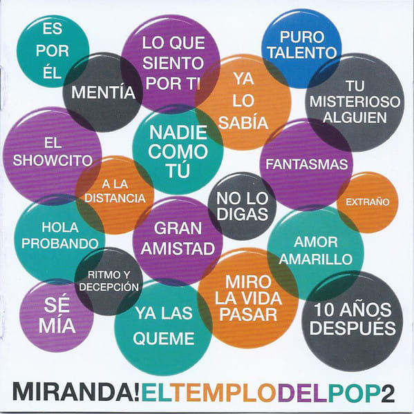 CD MIRANDA/EL TEMPLO DEL POP VO 1CD1