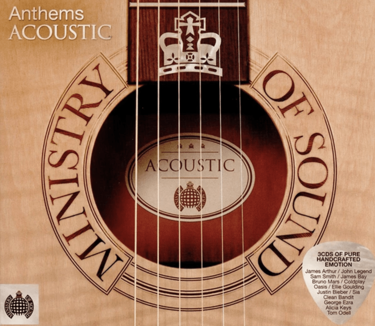 CD VARIOS ARTISTAS/ ANTHEMS: ACOUSTIC 3CD1