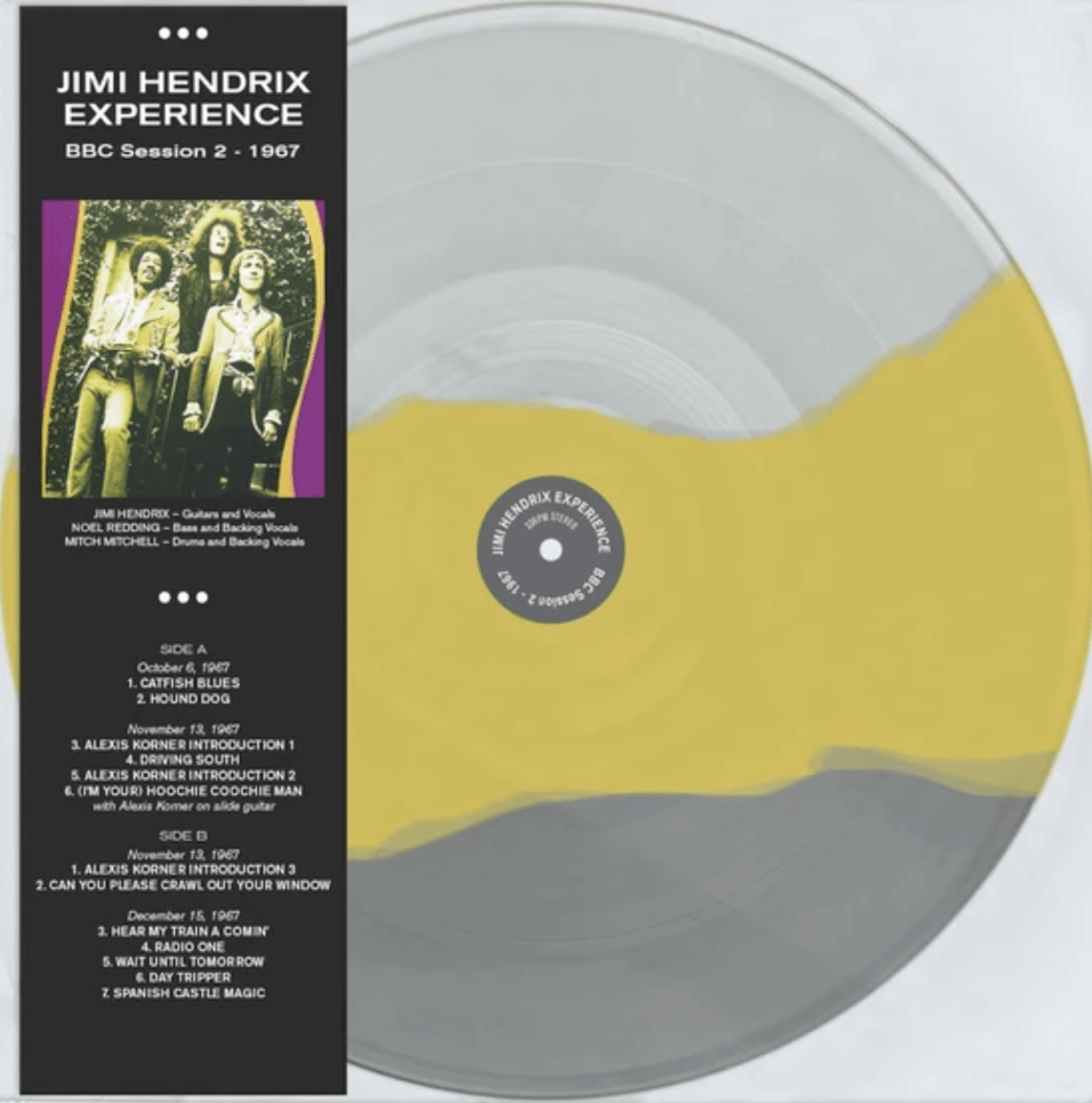 VINILO JIMI HENDRIX EXPERIENCE/ BBC SESSION 2 1967 1LP1
