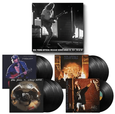 VINILO NEIL YOUNG/ OFFICIAL RELEASE SERIES DISCS 22,23+,24 & 25, LIMITED EDITION REMASTERED 9LP2