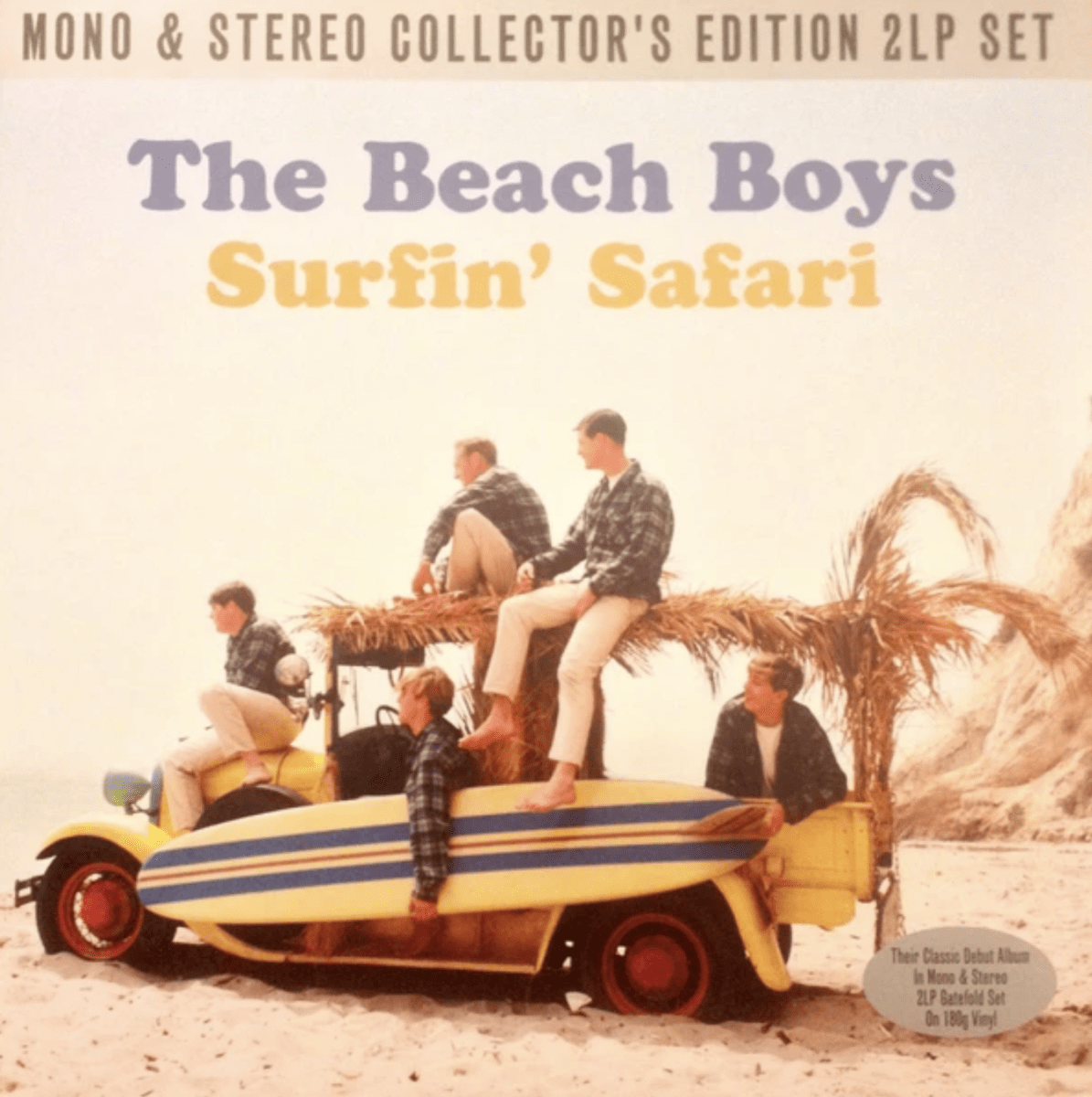 VINILO THE BEACH BOYS/ SURFIN' SAFARI MONO & STEREO 2LP1