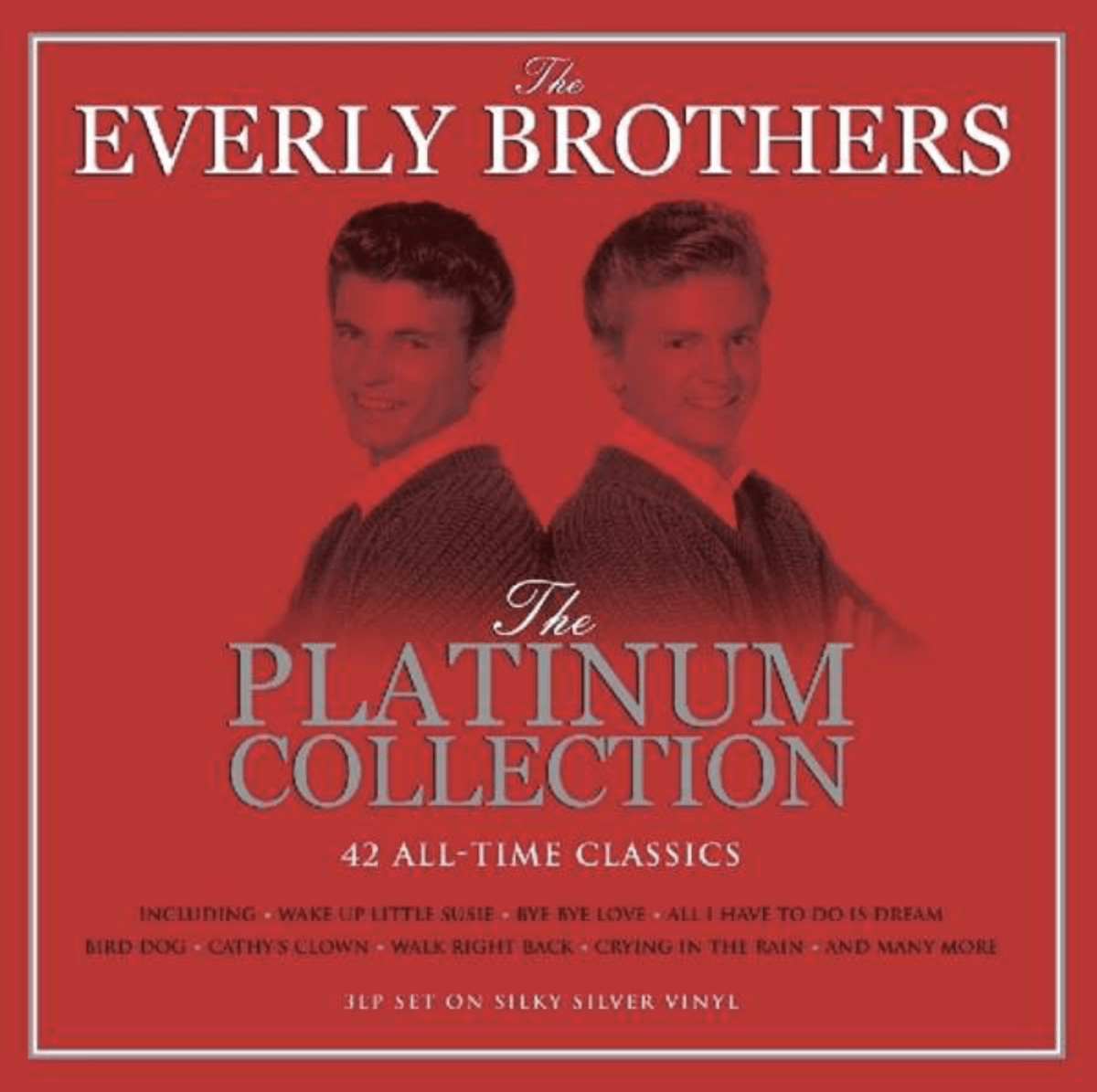 VINILO EVERLY BROTHERS/ PLATINUM COLLECTION (SILVER VINYL) 3LP1