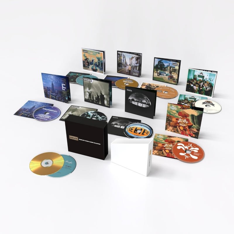 CD OASIS/ COMPLETE STUDIO ALBUM COLLECTION 8CD (BOX)2