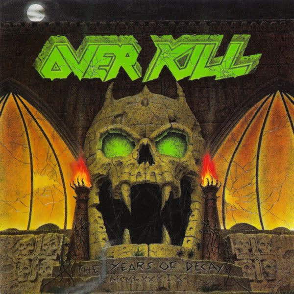 CD OVERKILL/ THE YEARS OF DECAY 1CD1