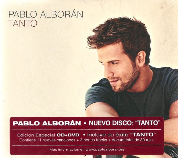 CD PABLO ALBORAN/ TANTO 2(CD/ DVD)1