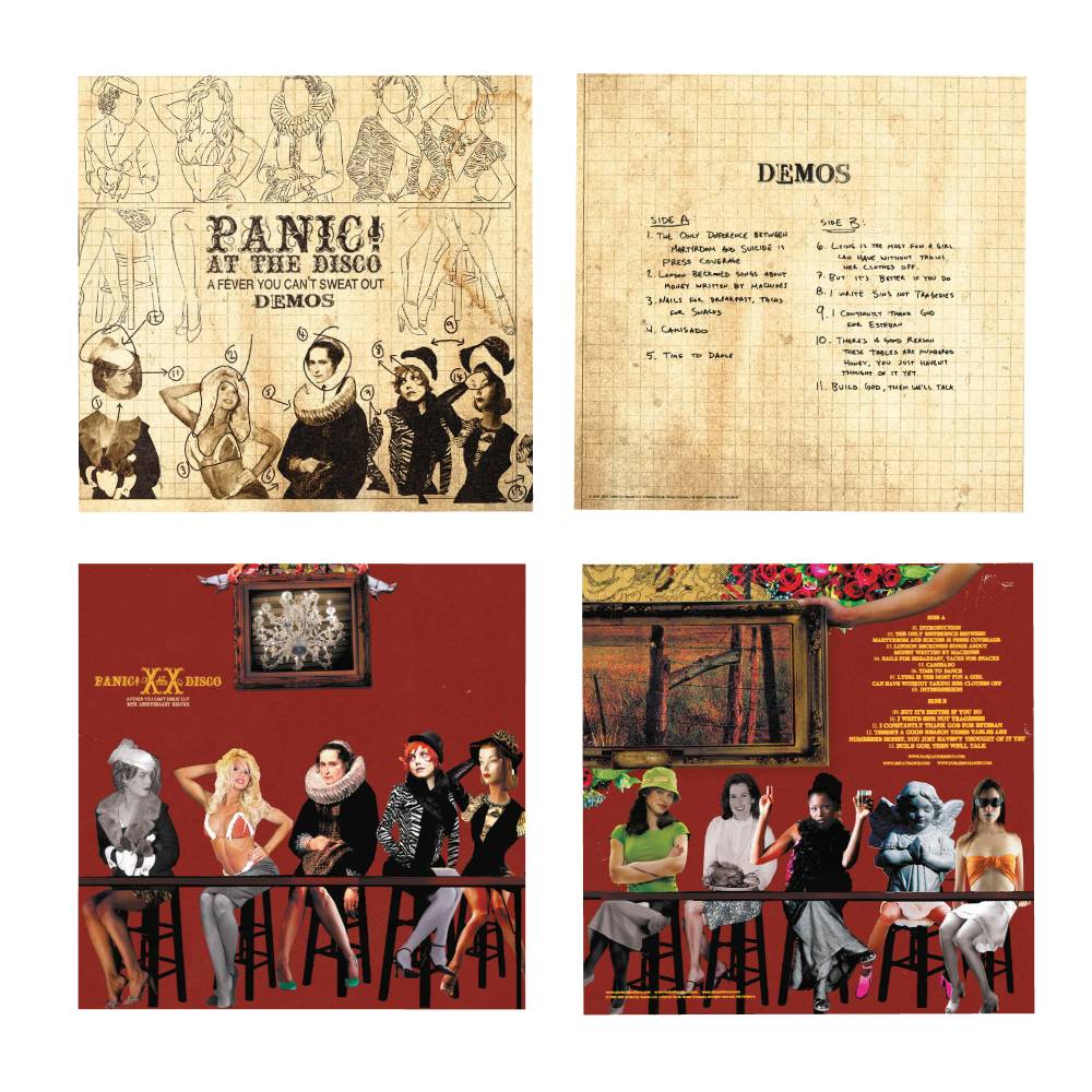 VINILO PANIC! AT THE DISCO/ A FEVER YOU CAN'T SWEAT OUT - 20TH ANNIVERSARY (RED APPLE VINYL) 2LP4