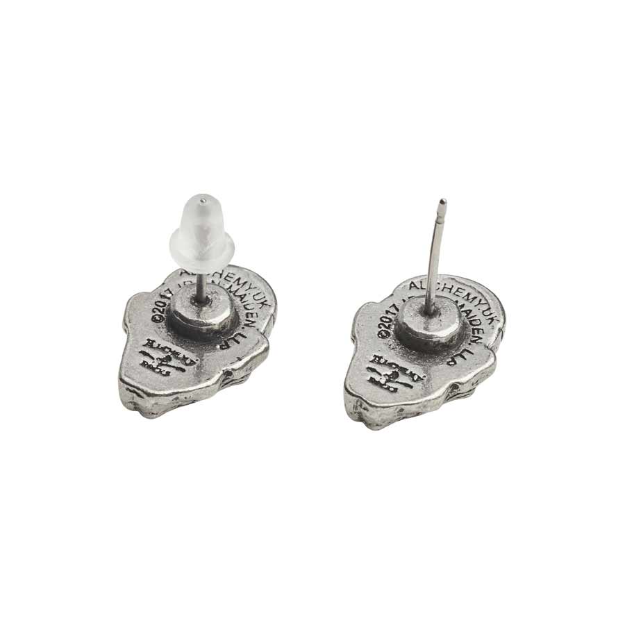 PENDIENTES IRON MAIDEN - IRON MAIDEN PIECE OF MIND EDDIE STUD EARRINGS2