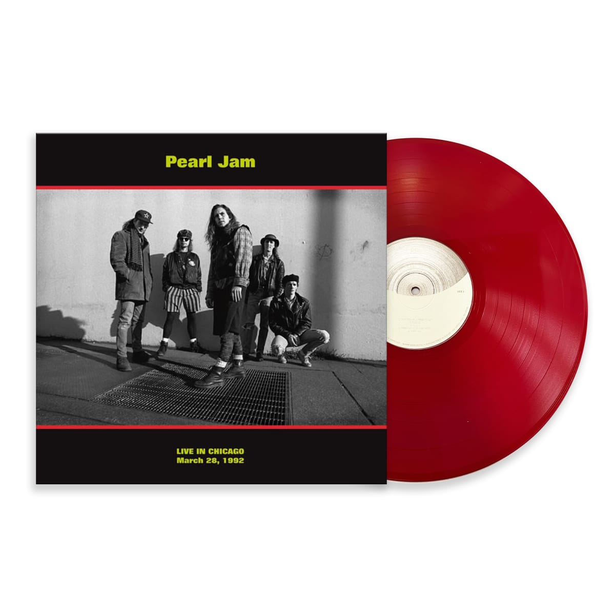 VINILO PEARL JAM / CHICAGO 3-28-92 (RED VINYL) 1LP1