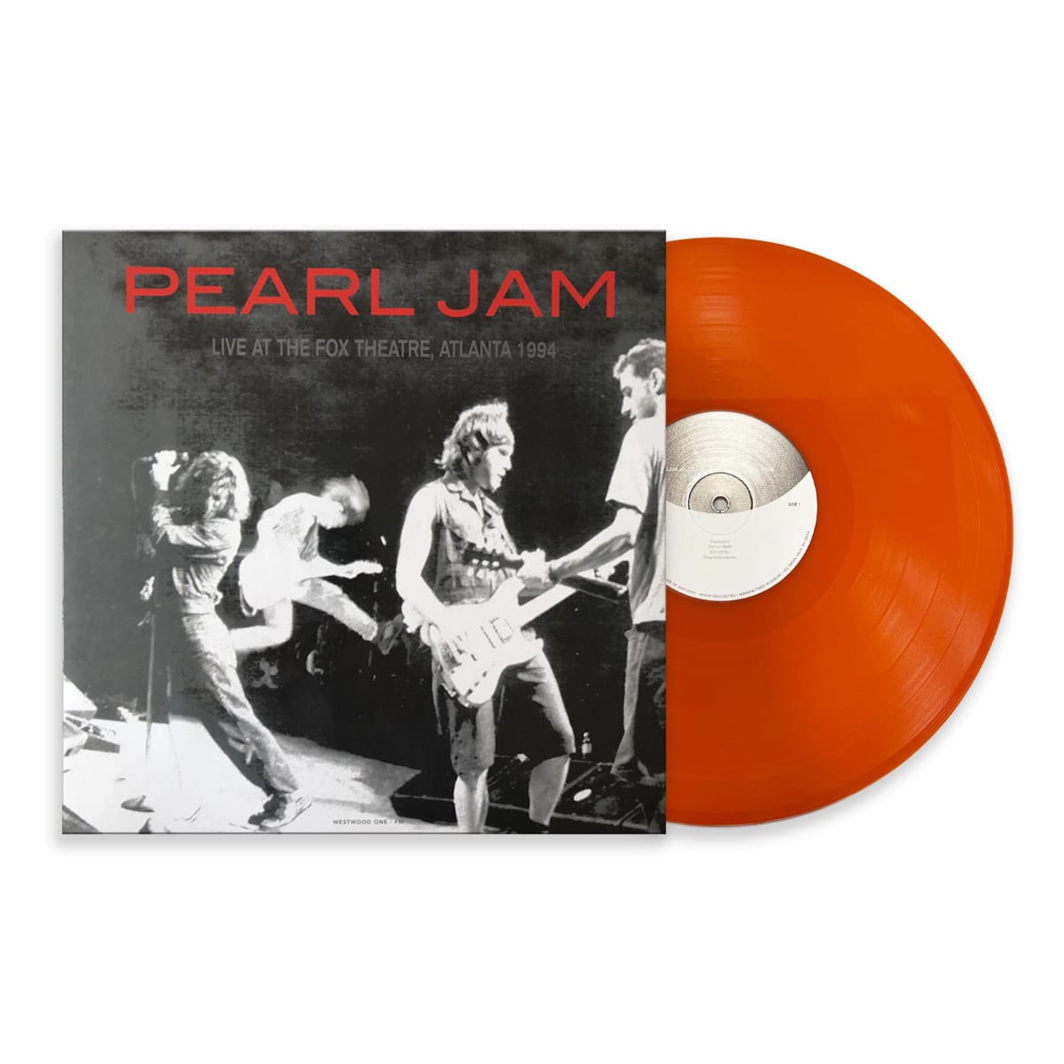 VINILO PEARL JAM / LIVE AT THE FOX THEATRE ATLANTA - GA 1994 (ORANGE VINYL) 1LP1