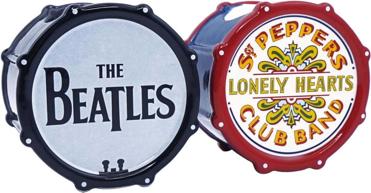CAJA DE 2 HUEVERAS THE BEATLES - SGT PEPPER2