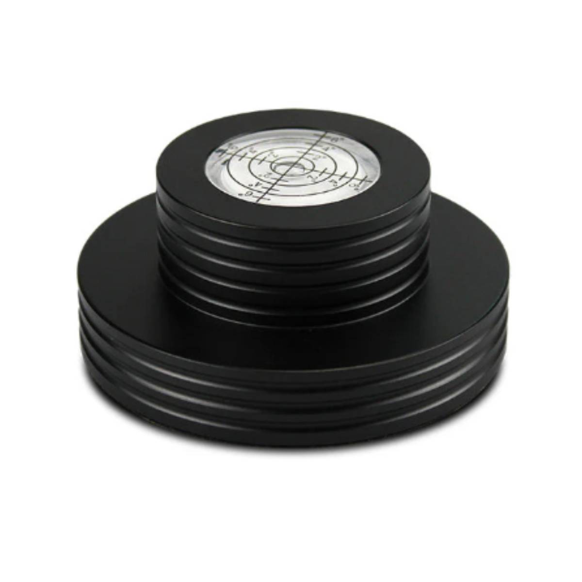 ESTABILIZADOR DE PESO  CON NIVEL PM/ PARA DISCOS DE VINILO  (BLACK)1