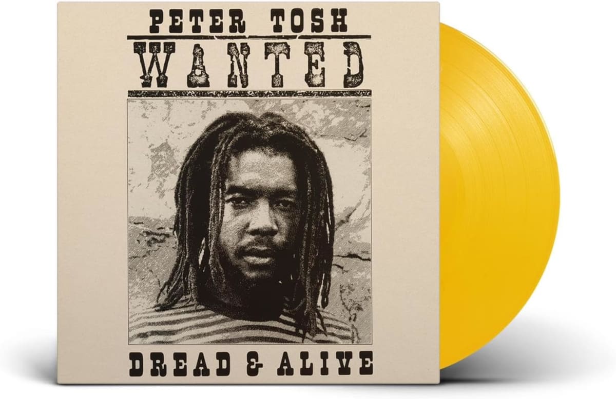 VINILO PETER TOSH/ WANTED DREAD & ALIVE (Recycled Yellow)1LP2
