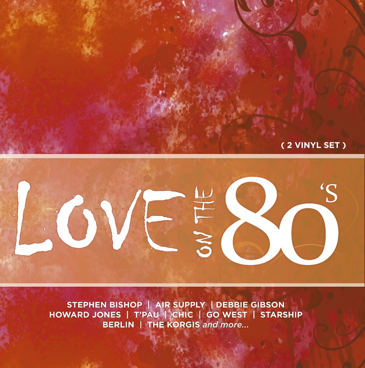 VINILO VARIOS ARTISTAS/ LOVE ON THE 80'S VINILO 2LP1