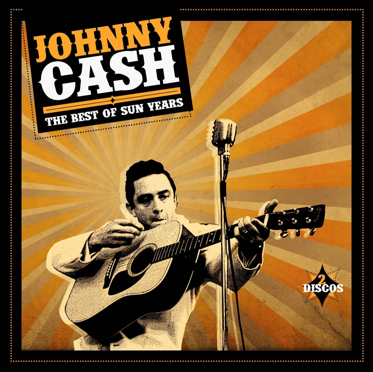 VINILO JOHNNY CASH/ THE BEST OF SUN YEARS 2LP1